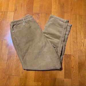BDG brown corduroy mom jeans